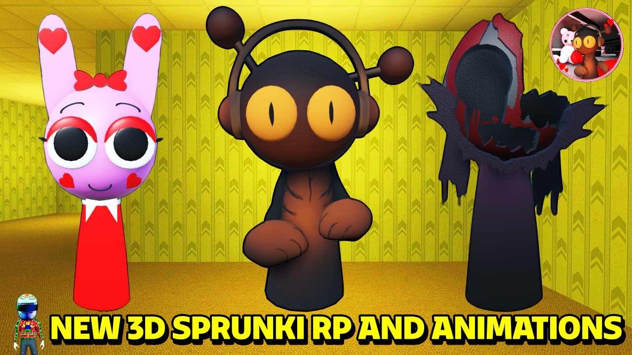 [❤️ VALENTINES ❤️ ] How to get NEW Lost Valentines Badges in 3D Sprunki RP And Animations - Roblox