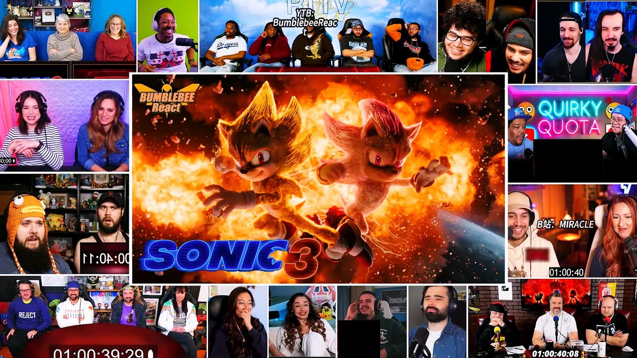 Live and learn scene | Sonic the Hedgehog 3 (2024) reaction mashup