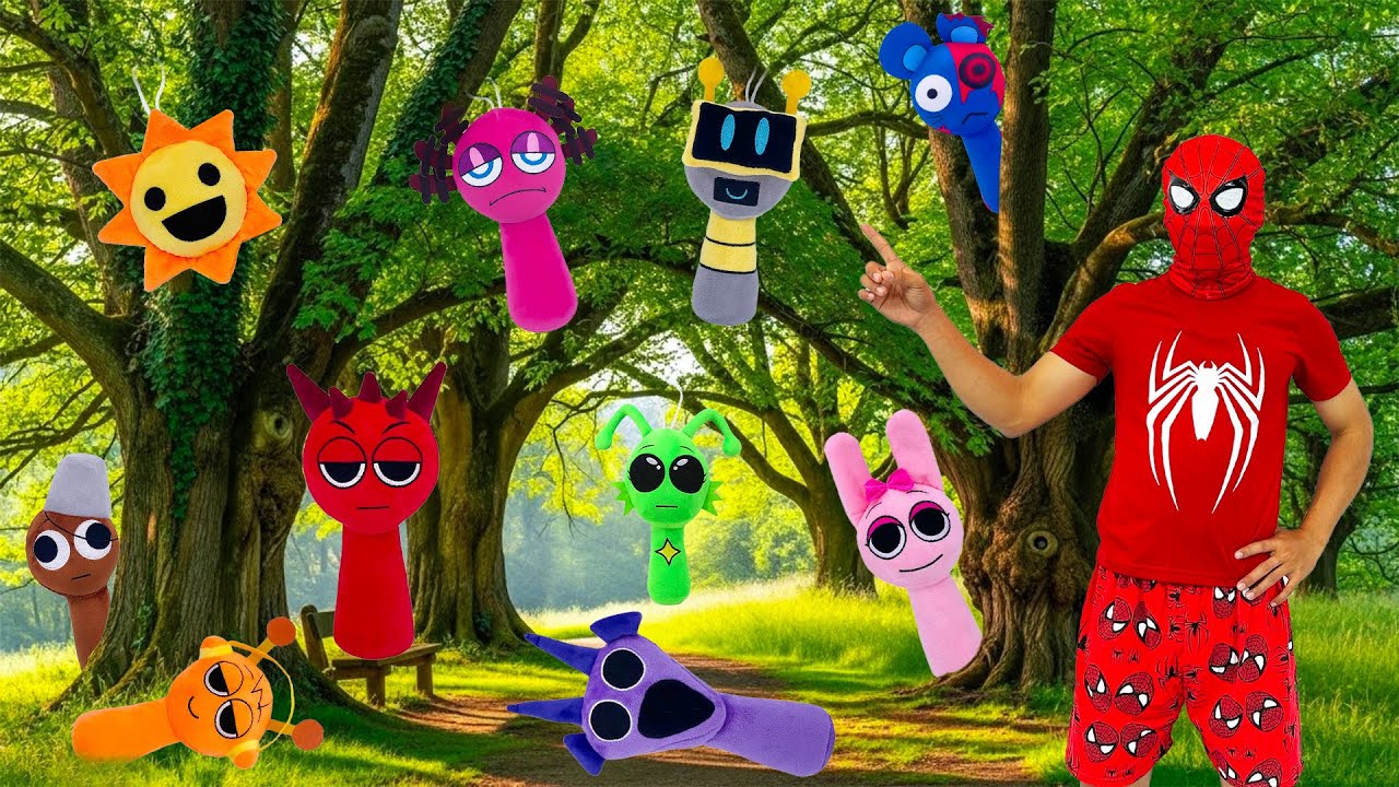 Spiderman Finds Signs of Sprunki Possibly Hiding Here… Eerie Silent Trees