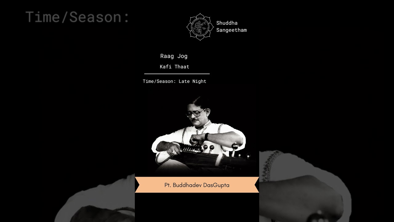 Raag Jog – Pt. Buddhadev DasGupta