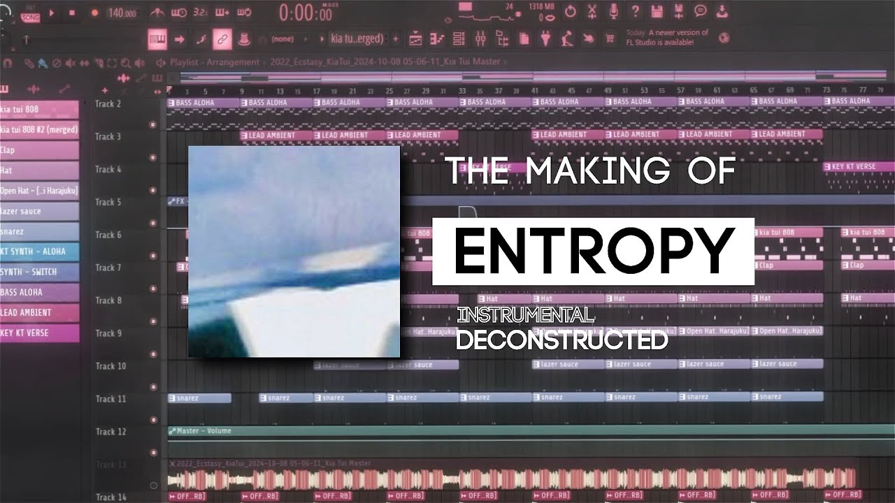 Lazydoll - 'Entropy' (Prod. Kia Tui) Beat Deconstructed