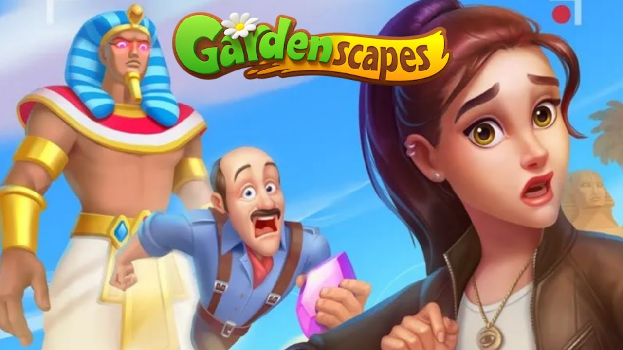 Gardenscapes: Ancient Egypt Expedition • Full Event Walkthrough • Egyptian Expedition
