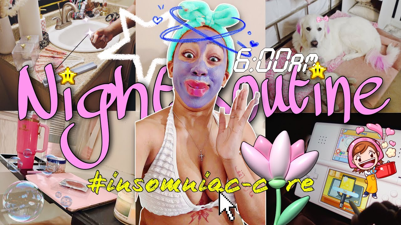 My Night Routine as an Insomniac... i went to sleep at 5am.