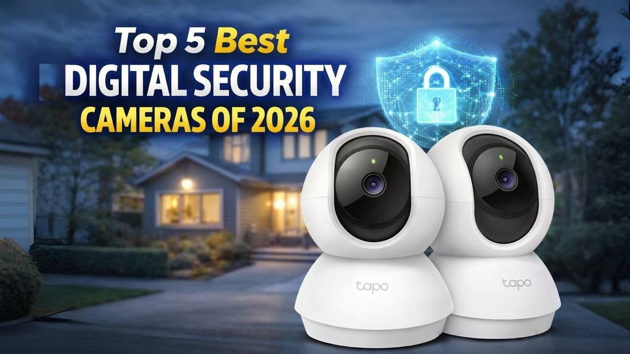 Top 5 Best Digital Security Cameras of 2026 | Best Smart Home Security Cameras of 2026