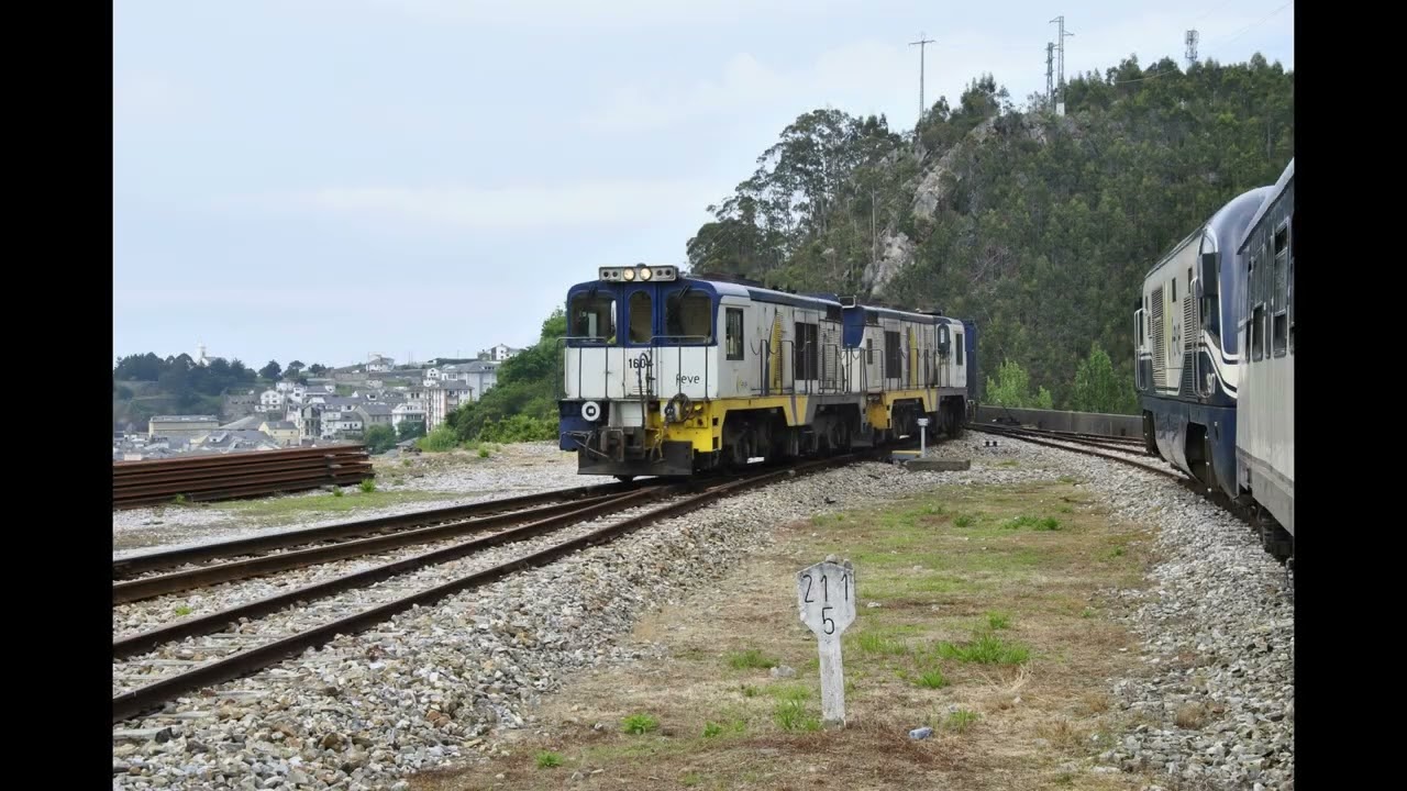 EL FERROCARRIL FERROL GIJON 1972 2022 50 AÑOS                           LUARCA CADAVEDO (1962)