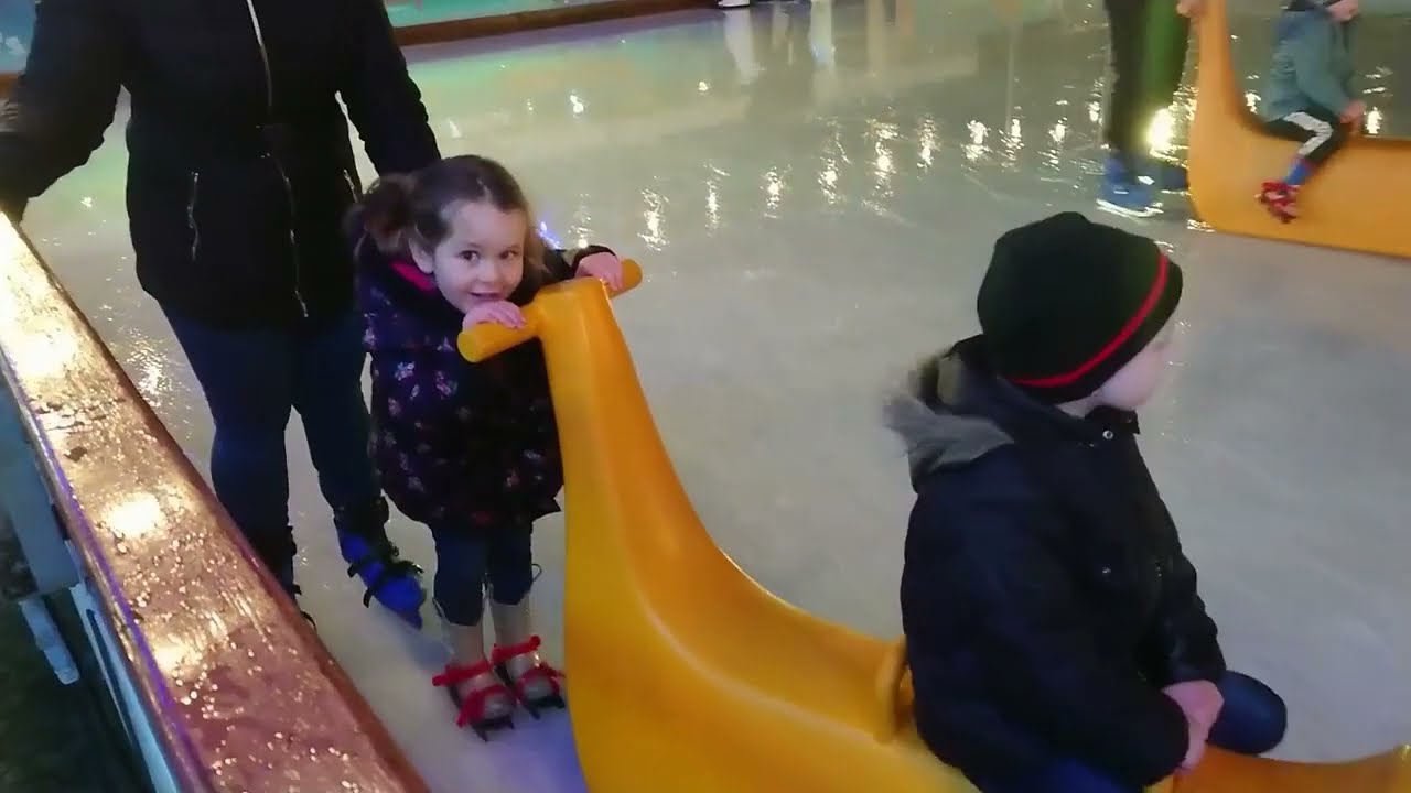 Ice skating at M&Ds 2020