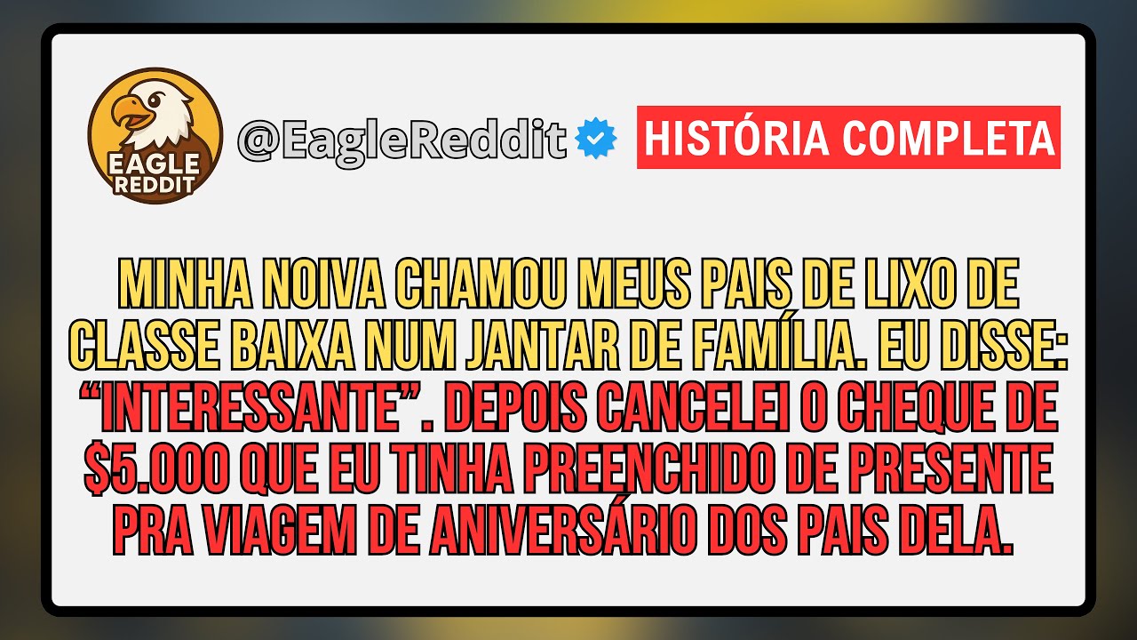 Minha Noiva Chamou Meus Pais de “Lixo” — Então Cancelei o Casamento, o Cruzeiro Dela e Expus Tudo