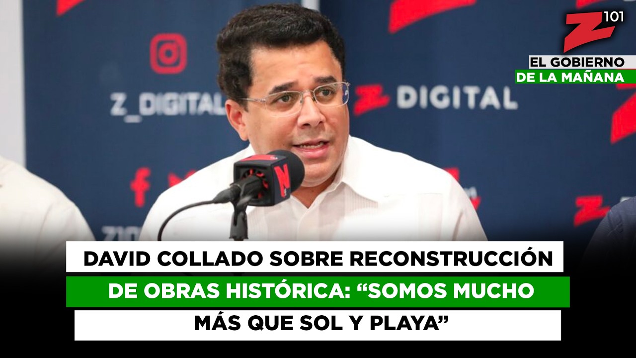 David Collado sobre reconstrucci&oacute;n de obras hist&oacute;rica: &ldquo;Somos mucho m&aacute;s que sol y playa&rdquo;