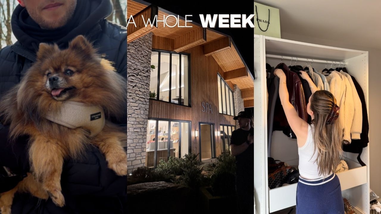 SPEND THE WHOLE WEEK WITH ME! new home project, cosy spa night & a wholesome weekend