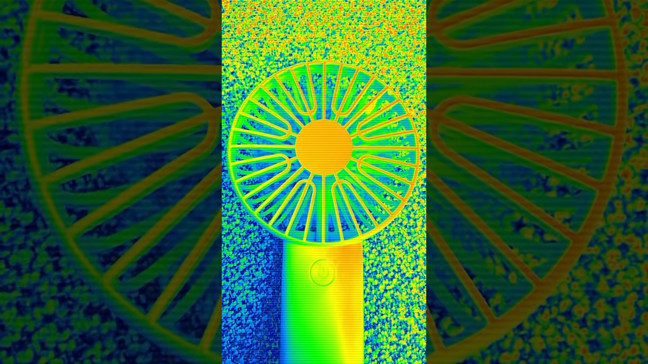Mini fan in action #beautiful #wonderful #viral #shortvideo #amazing #fyp #trending #reels