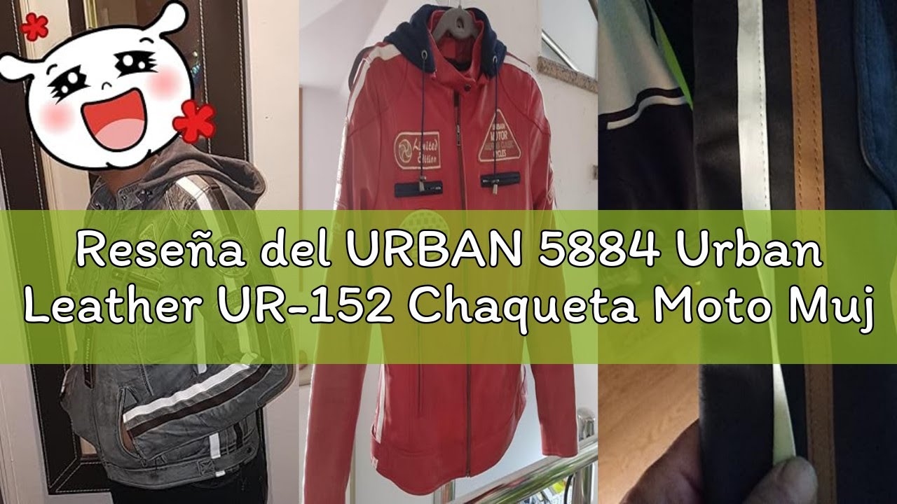 Reseña del URBAN 5884 Urban Leather UR-152 Chaqueta Moto Mujer de Cuero '58 LADIES