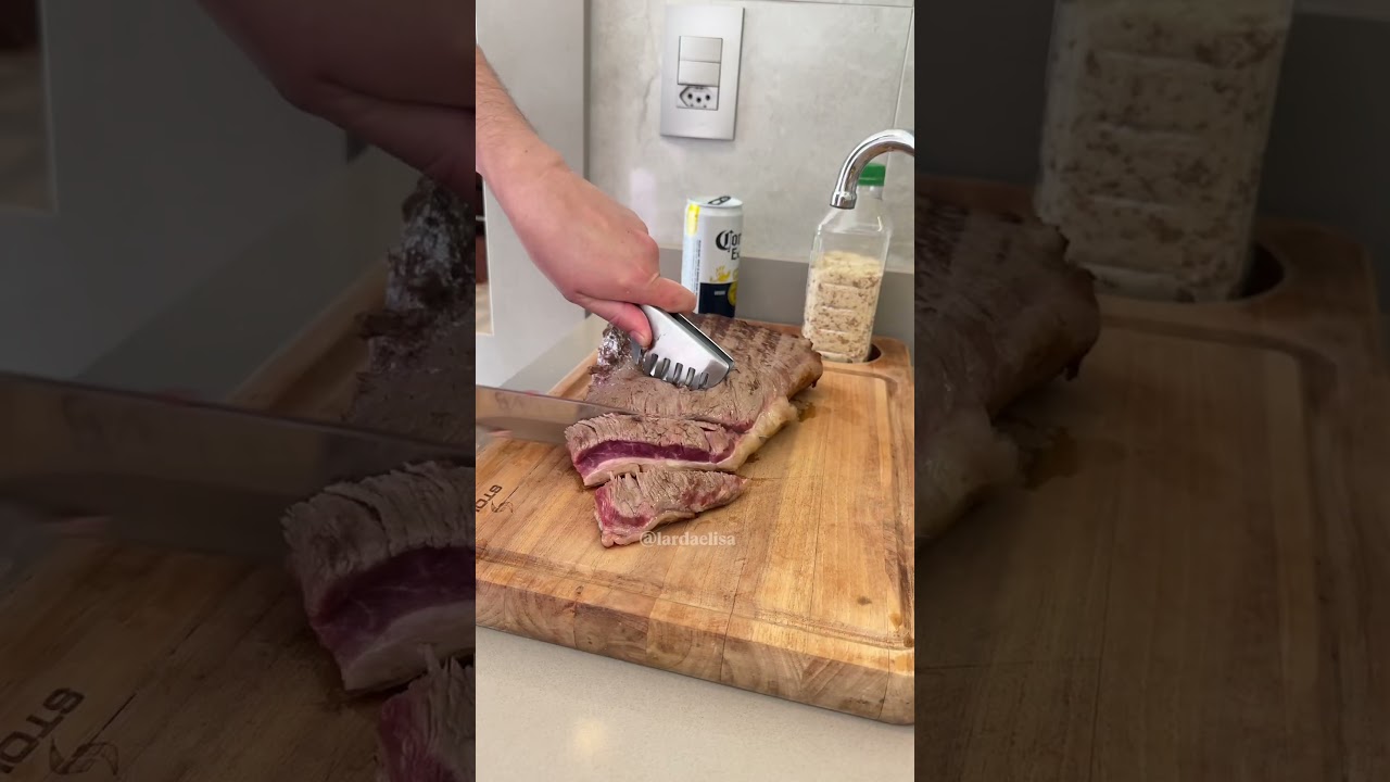 Churrasquinho em casa 🏠 🥩 #vidadedonadecasa #churrascoemcasa
