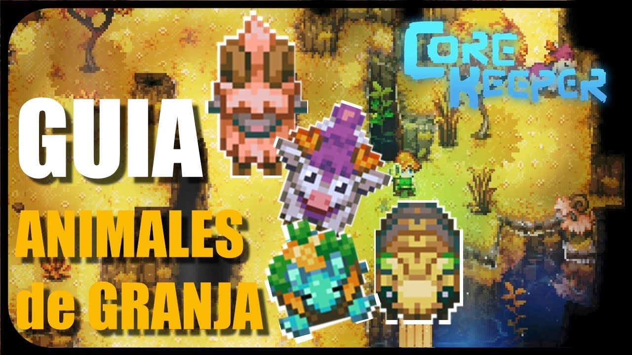 CORE KEEPER |🐑 GUIA Animales de GRANJA 🐢| Tutorial español