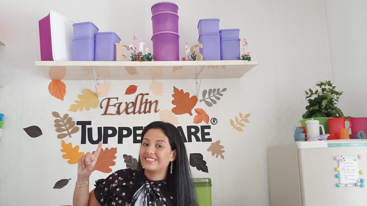 TOUR + ORGANIZA&Ccedil;&Atilde;O DA GELADEIRA | PDA REFRI LINE | Evellin Tuperware