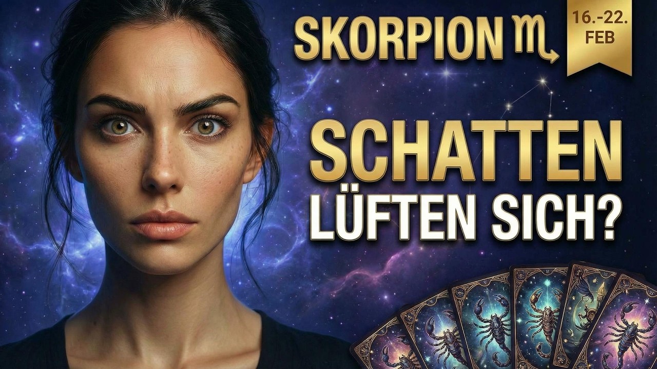SKORPION ♏ 16.–22. FEB: TIEFE SCHATTEN lüften ihr GEHEIMNIS für dich! 🔥 Heilung, Macht, Klarheit