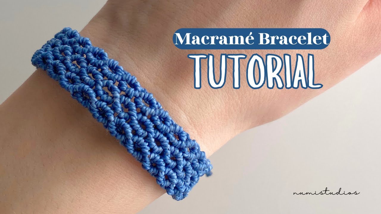How to Make a Macrame Bracelet | DIY Macramé Jewelry Tutorial