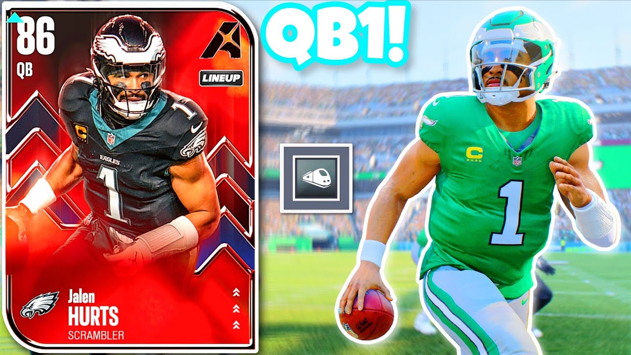 *НОВЫЙ* 85 JALEN HURTS ОЧЕНЬ ХОРОШ в MADDEN 27 Ultimate Team! Новый QB1?!