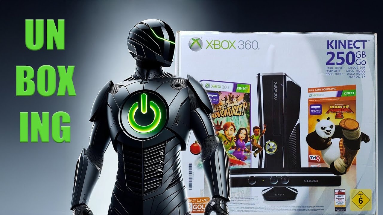 Xbox 360 S & Kinect Unboxing: Startschuss für eine neue Sammlung