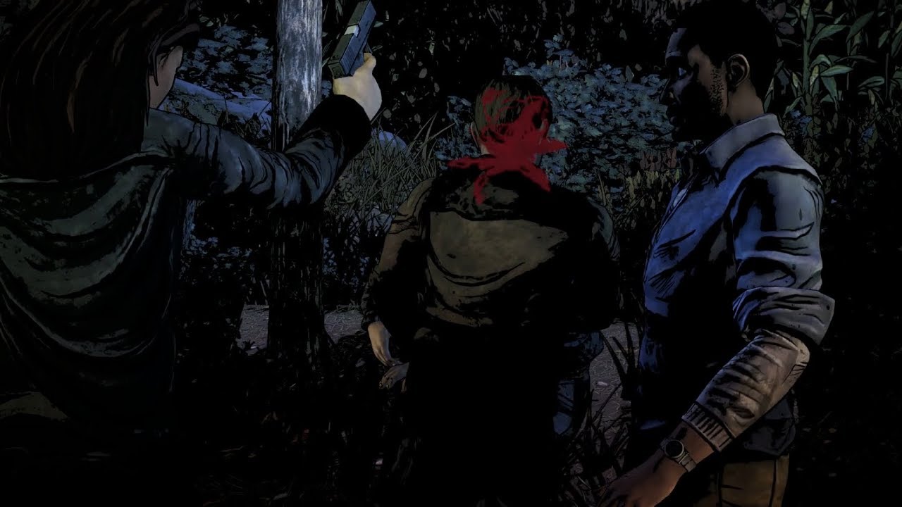 The Walking Dead The Definitive Series Season 1 Episode 3 - Lilly Shoots Doug