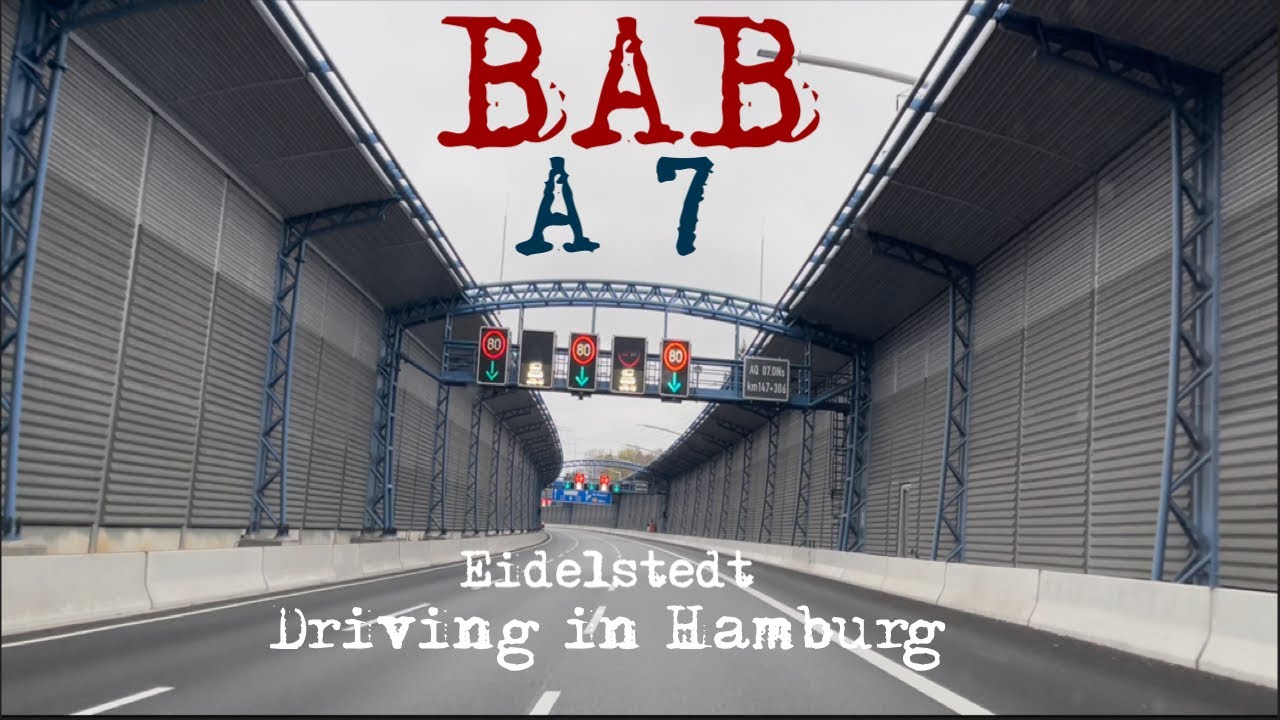 Driving in Hamburg *[ BAB A 7 ➡️ Eidelstedt]*