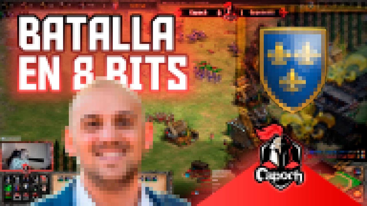 [ES] Batalla En 8 Bits | #EmpiresWars | Capoch Vs Miguel