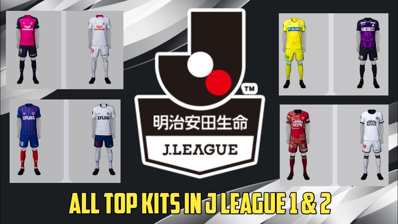 ALL TOP KITS J LEAGUE 1 & 2 IN PES 2020 MOBILE 🔥😍