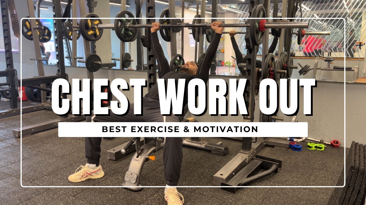 Chest Day Done 💪 | Push Your Limits(Chest Day vlog h)