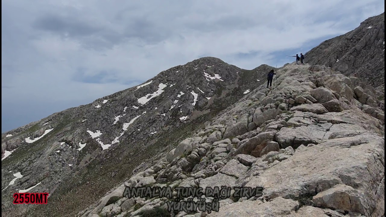 Batı Toroslara Çıkıyoruz!!! 2650 metre...Antalya Tunç Dağı