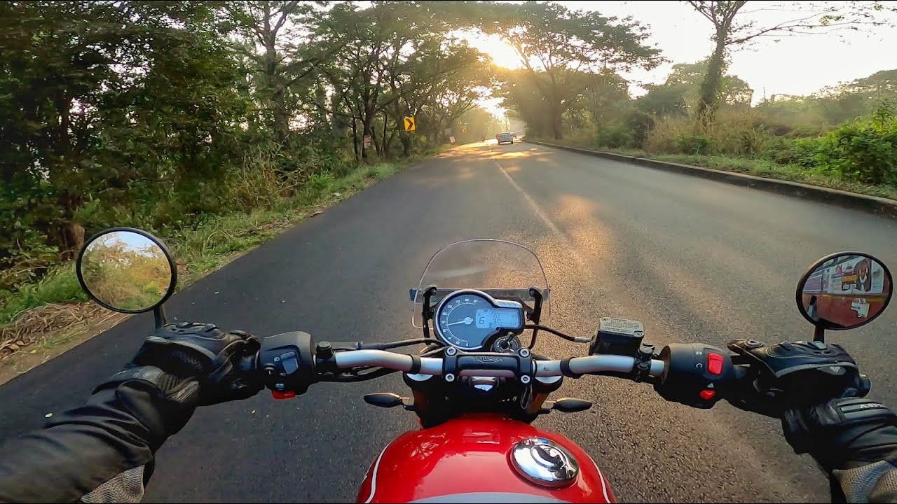 Triumph Speed 400 Pure Ride POV with Exhaust note