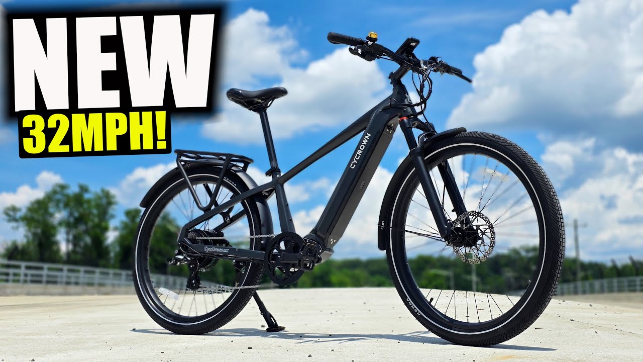 Affordable E-bike Balance Power Quality and Range - CYCrown Dremax Commuter