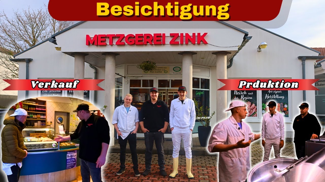 Hinter den Kulissen der Metzgerei Zink 🏆 Das macht sie so besonders! | Metzger Tour