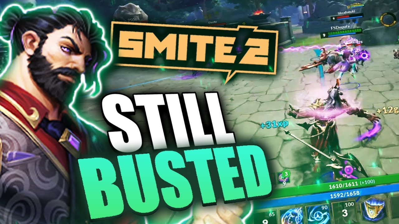 Зевс все еще СЛОМАН на средней линии в Smite 2