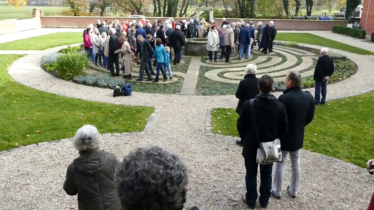 Labyrinth Kloster Frenswegen - Einweihung