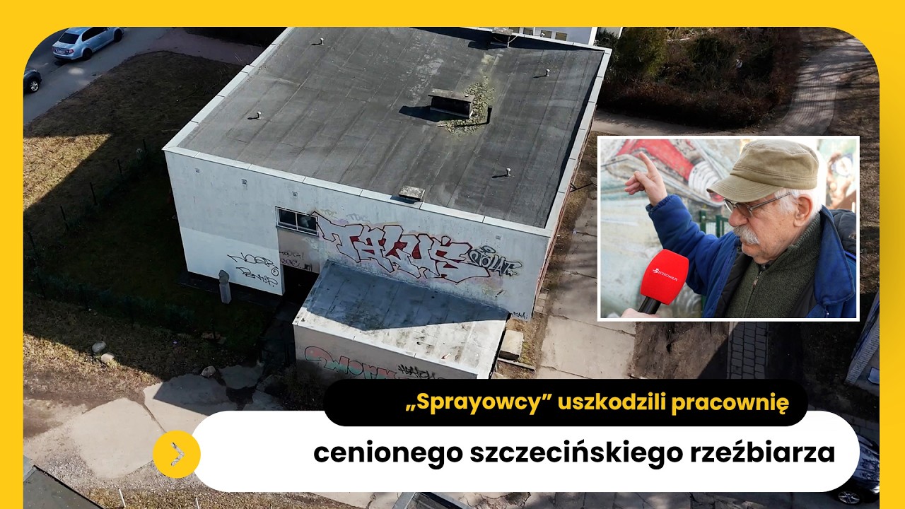 A &bdquo;permetezők&rdquo; megrong&aacute;lt&aacute;k Stanisław Biżek műterm&eacute;t
