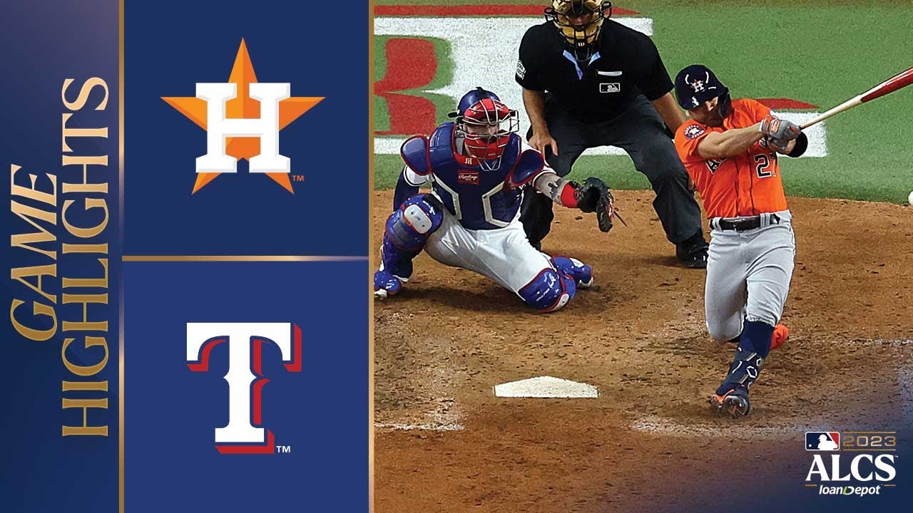 Astros vs. Rangers ALCS Game 3 Highlights (10/18/23) | MLB Highlights