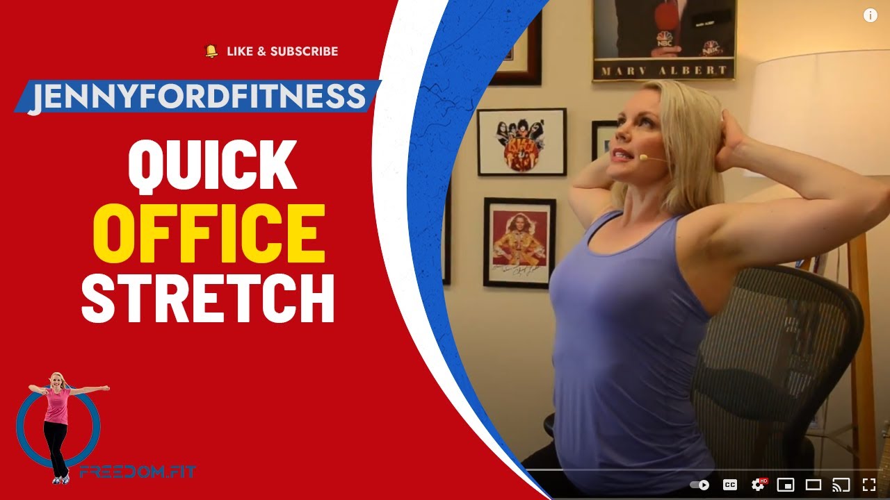 Quick Office Stretches at Work | Sitting, Seated Body Position | 5 Minutes | Upper Body Exercises