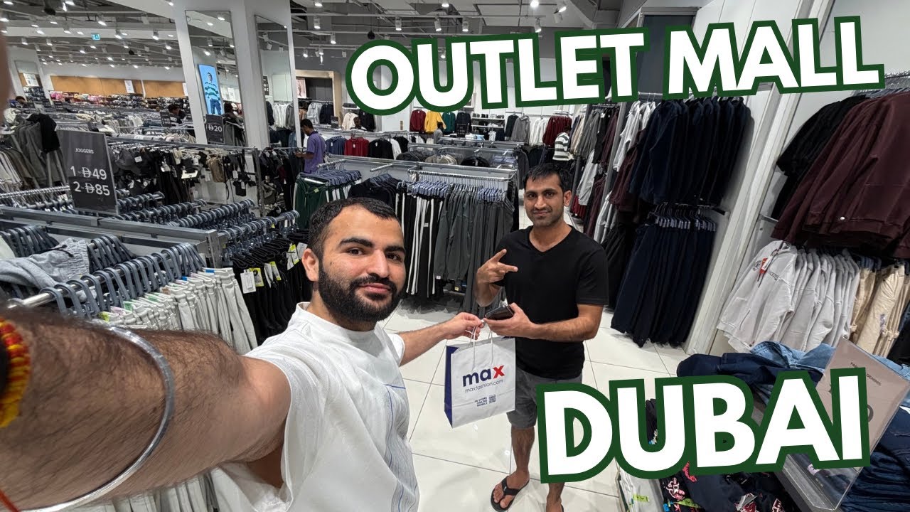 Shopping in Dubai’s Outlet Malls | Best Deals & Hidden Gems!😍