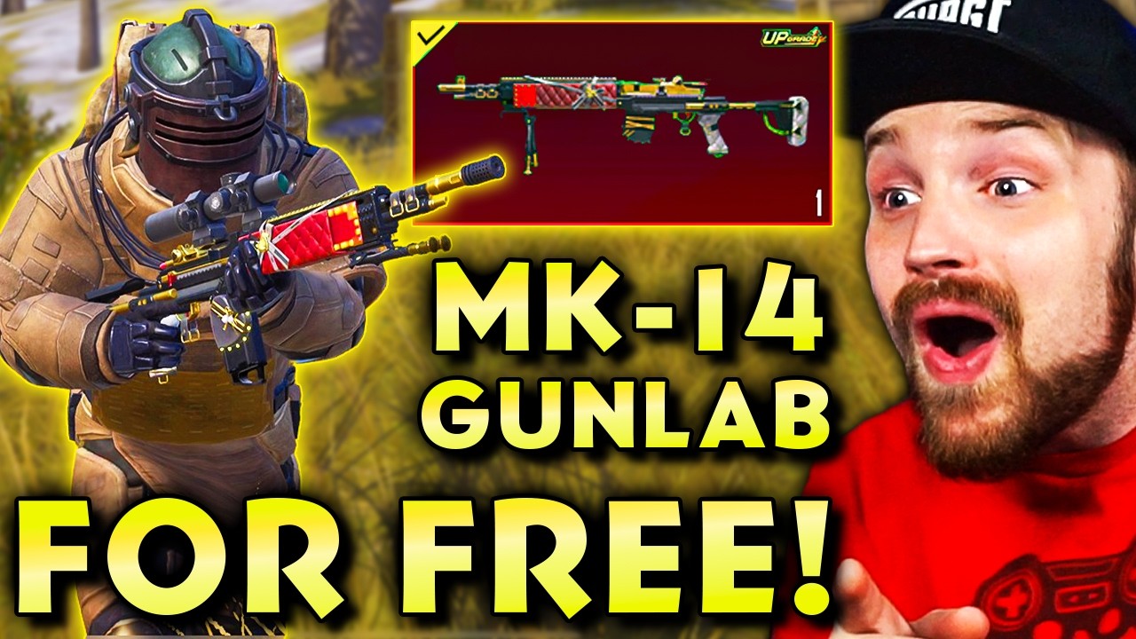 НОВЫЙ ПОДАРОЧНЫЙ НАБОР MK-14 GUNLAB БЕСПЛАТНО! PUBG MOBILE METRO ROYALE