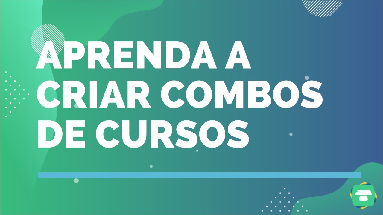 Aprenda a criar COMBOS no módulo de Planos