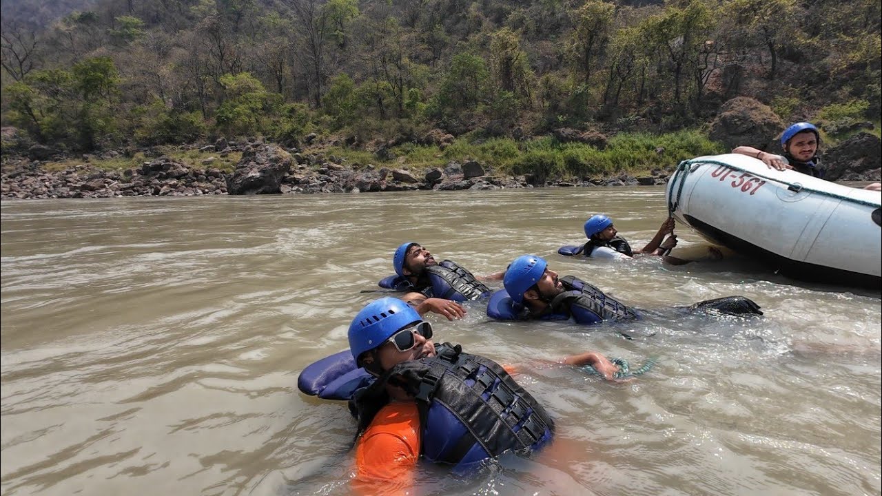 Epic River Rafting in Rishikesh 🚣‍♂️ | No cut footage 🫡 | 