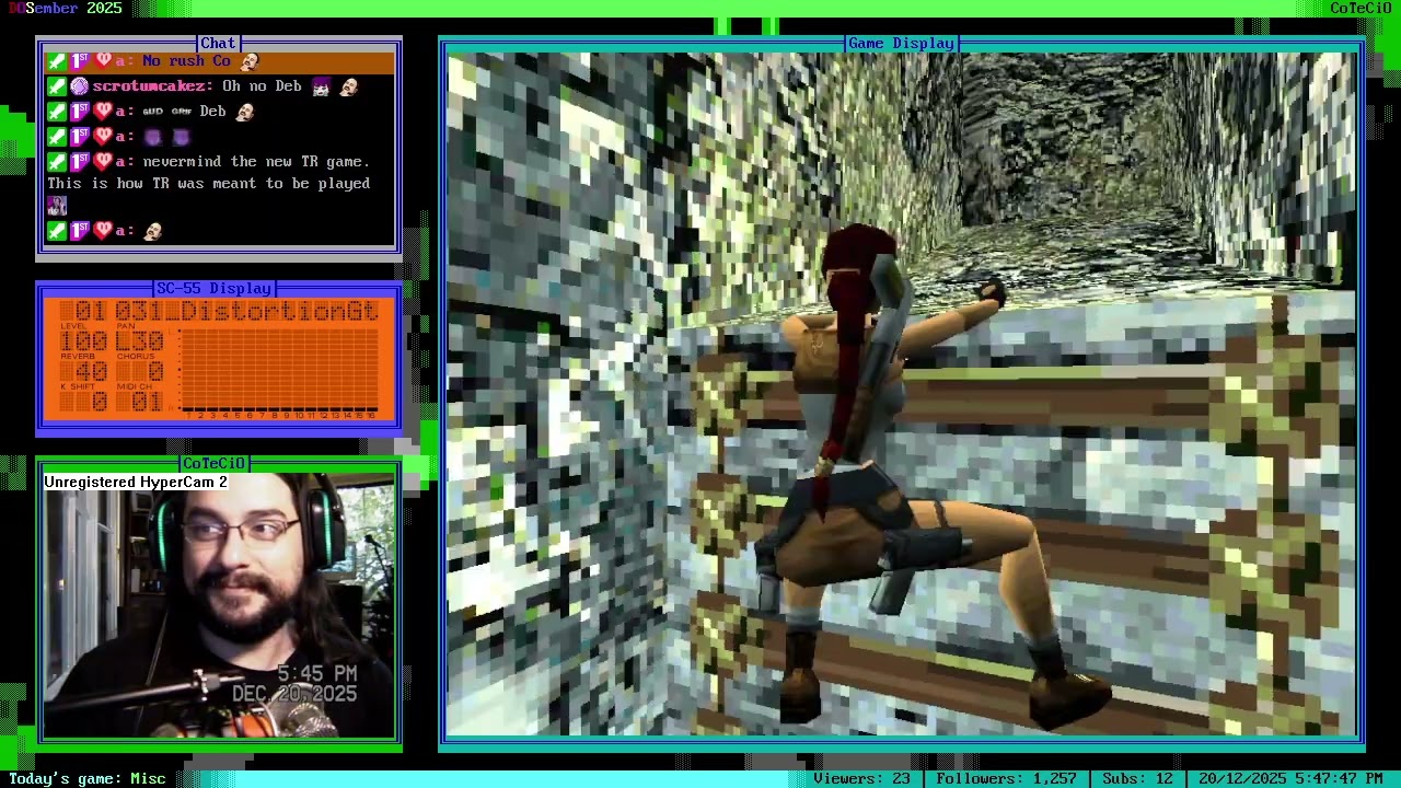 CoTeCiO's Stream #675 pt. 2: Messing around with Tomb Raider II