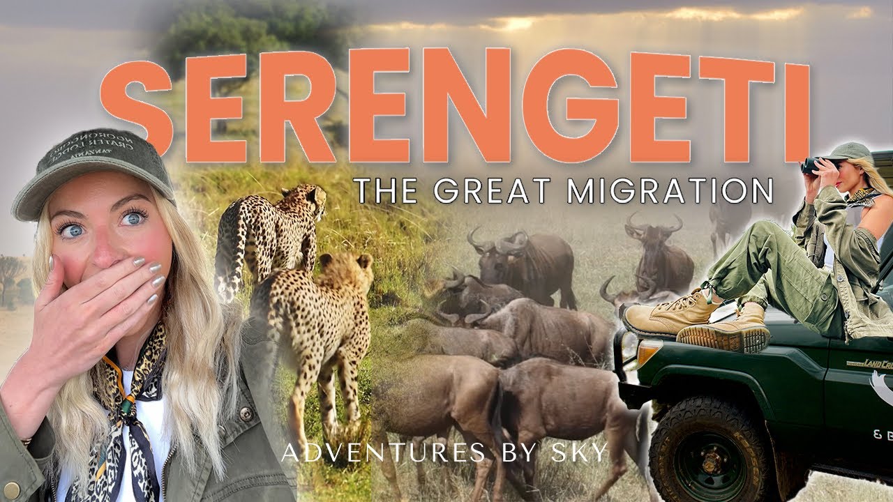 Great Migration Mara River Crossing in Serengeti - INSANE Tanzania Safari