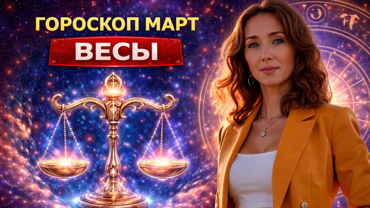 ВЕСЫ ♎️ ГОРОСКОП НА МАРТ ОТ ТАТЬЯНЫ ИВАНОВСКОЙ 