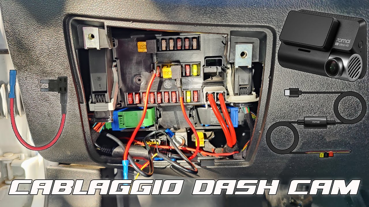 Tutorial installazione e cablaggio Dash Cam 70mai - Videosorveglianza H24