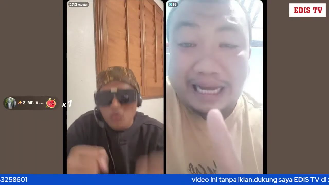 debat sampai mau nangis