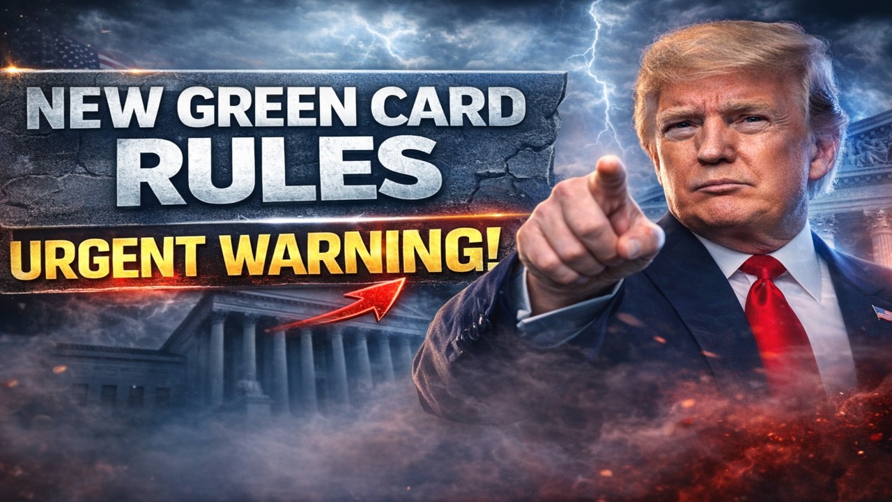 Green Card Holders WARNING 5 New 2026 Changes Just Dropped Travel & Loans Impacted 2