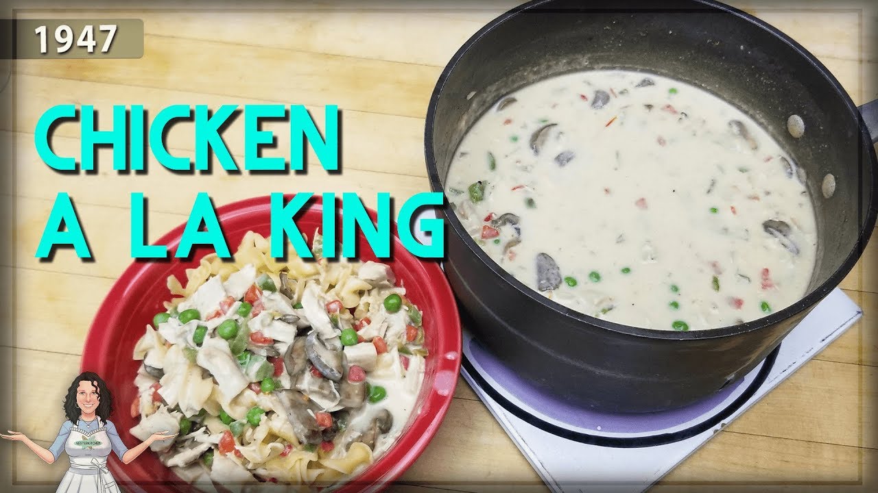 Откуда взялась курица по-королевски?