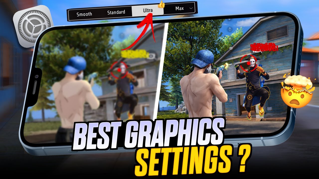 Best Graphics Settings for Headshot 🔥 Smooth vs Ultra Explained Telugu 😮‍💨🔥 -#ravansensi 