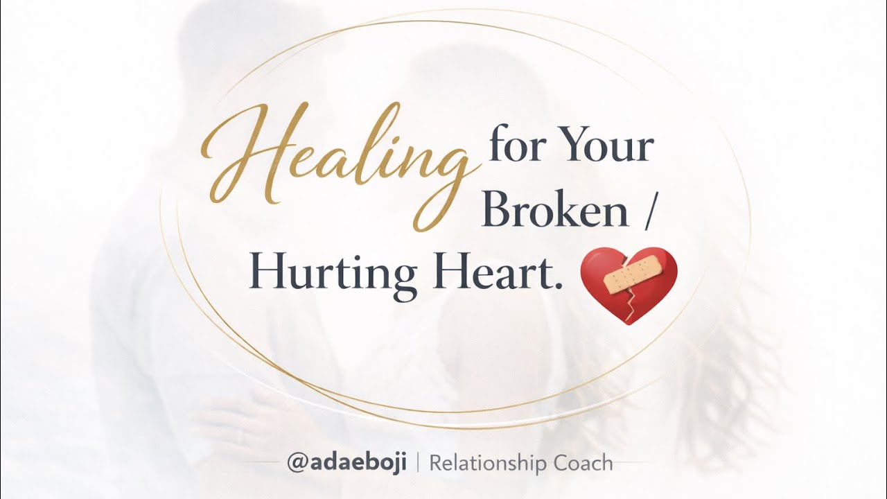 7 steps to heal from a broken heart/ any emotional pain!