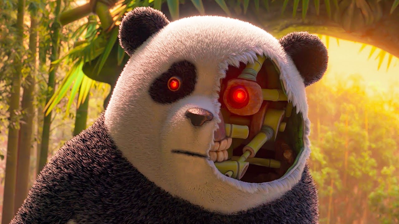 Кунг-Фу Панда оказался злым роботом, желающим захватить планету